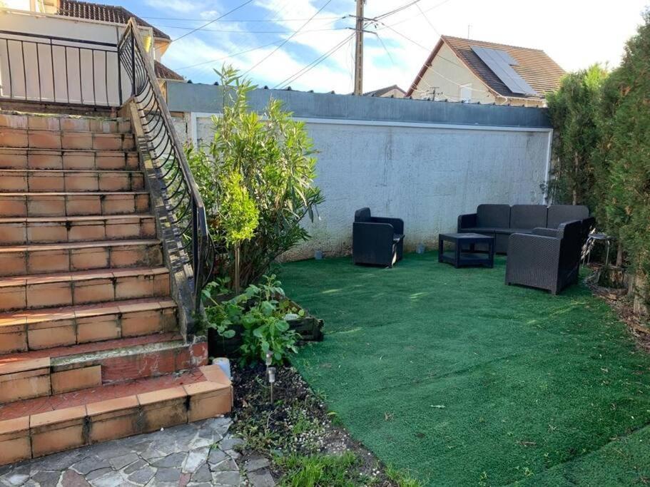 Charmant T3 A 10 Min Orly Avec Jardin Privee - Arrivee Autonome Athis-Mons Ngoại thất bức ảnh